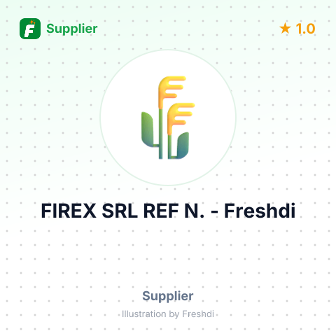 FIREX SRL REF N. – summary card, no photo uploaded yet