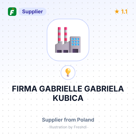 FIRMA GABRIELLE GABRIELA KUBICA – summary card, no photo uploaded yet