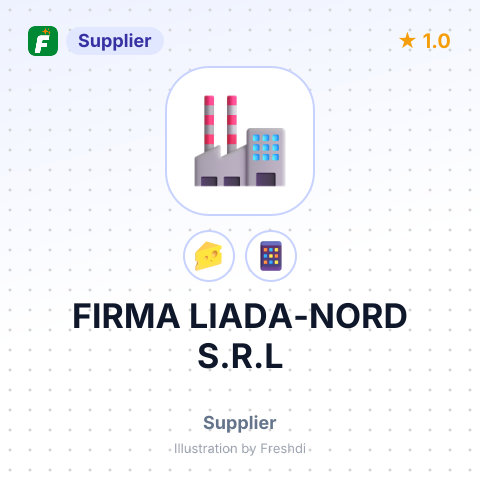 FIRMA LIADA-NORD S.R.L – summary card, no photo uploaded yet