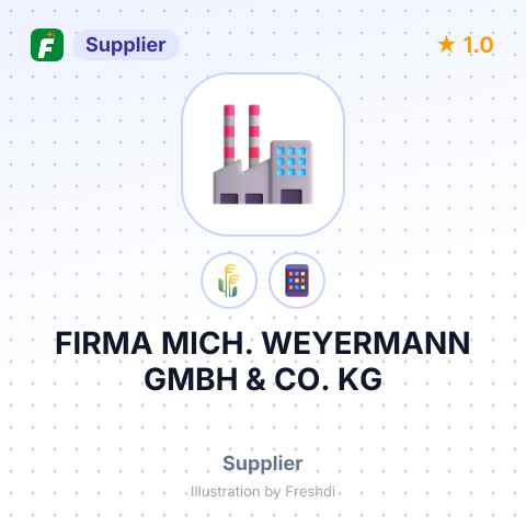 FIRMA MICH. WEYERMANN GMBH & CO. KG – summary card, no photo uploaded yet