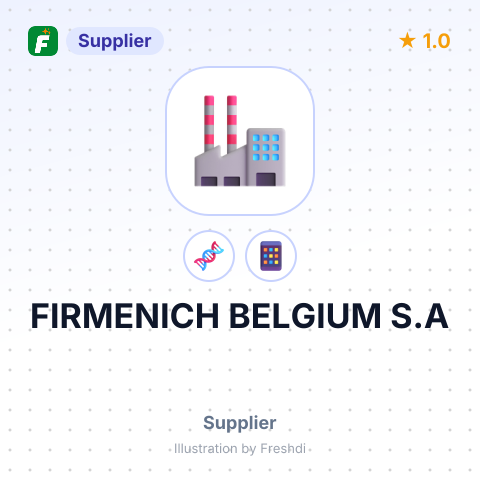 FIRMENICH BELGIUM S.A – summary card, no photo uploaded yet