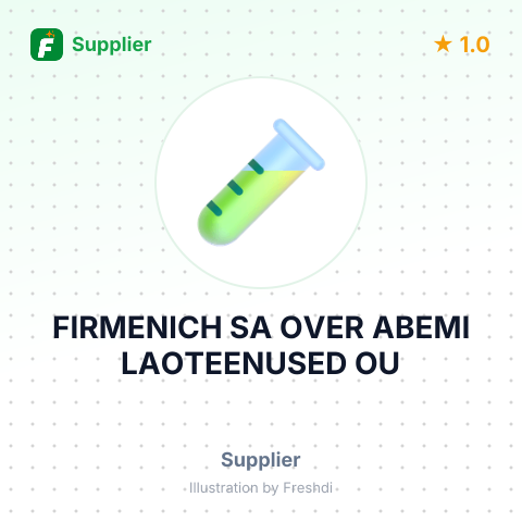 FIRMENICH SA OVER ABEMI LAOTEENUSED OU – summary card, no photo uploaded yet