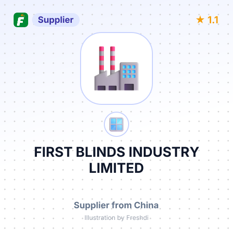 FIRST BLINDS INDUSTRY LIMITED – summary card, no photo uploaded yet