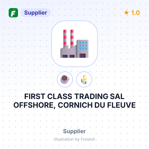 FIRST CLASS TRADING SAL OFFSHORE, CORNICH DU FLEUVE – summary card, no photo uploaded yet