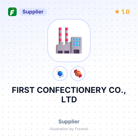 FIRST CONFECTIONERY CO., LTD – summary card, no photo uploaded yet
