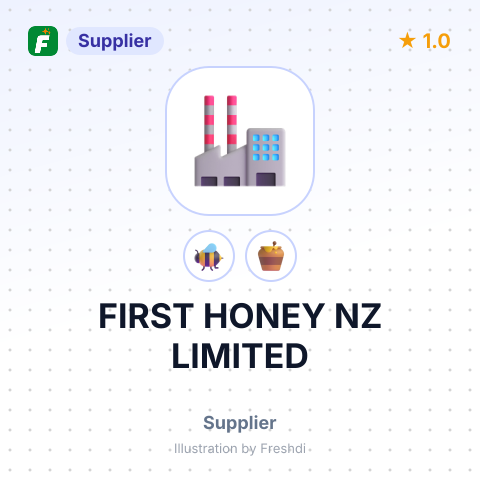 FIRST HONEY NZ LIMITED – summary card, no photo uploaded yet