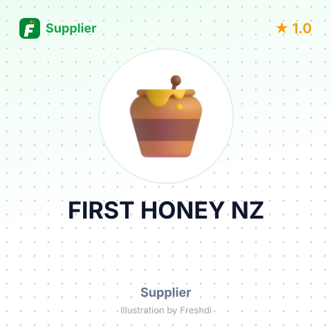 FIRST HONEY NZ – summary card, no photo uploaded yet
