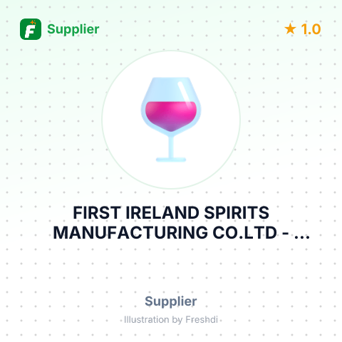 FIRST IRELAND SPIRITS MANUFACTURING CO.LTD – summary card, no photo uploaded yet