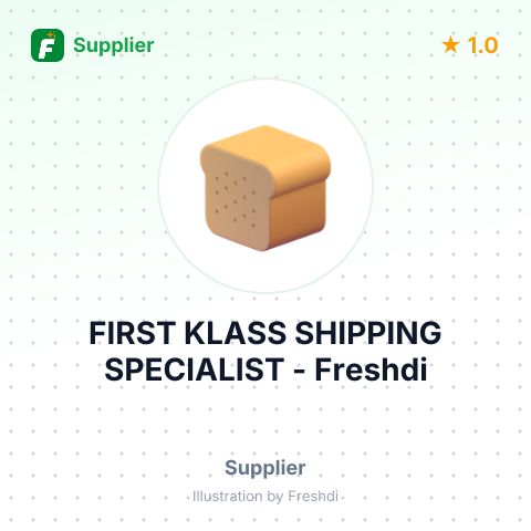 FIRST KLASS SHIPPING SPECIALIST – summary card, no photo uploaded yet