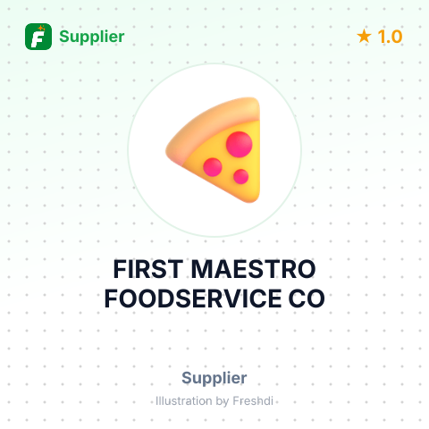 FIRST MAESTRO FOODSERVICE CO – summary card, no photo uploaded yet