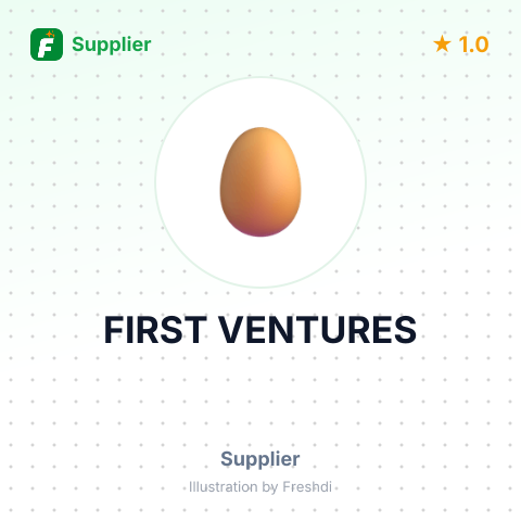FIRST VENTURES – summary card, no photo uploaded yet