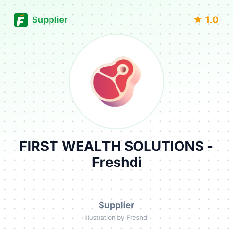 FIRST WEALTH SOLUTIONS – summary card, no photo uploaded yet