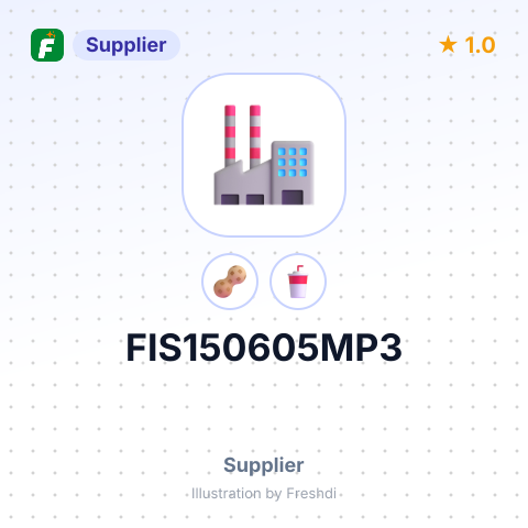 FIS150605MP3 – summary card, no photo uploaded yet