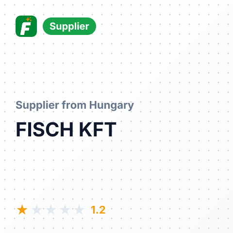 FISCH KFT – summary card, no photo uploaded yet
