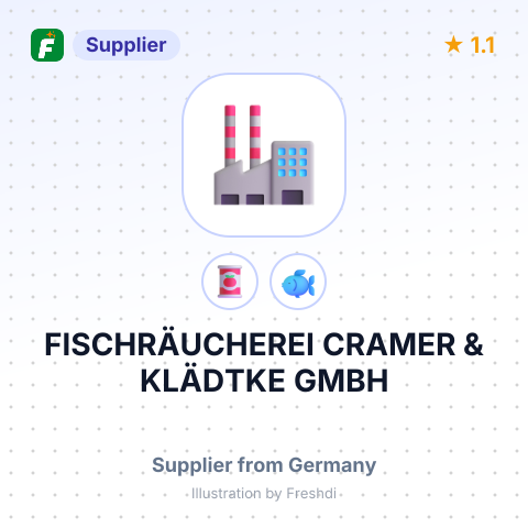 FISCHRÄUCHEREI CRAMER & KLÄDTKE GMBH – summary card, no photo uploaded yet