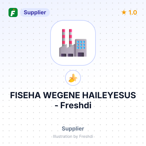 FISEHA WEGENE HAILEYESUS – summary card, no photo uploaded yet