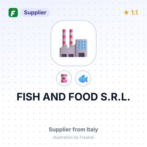 FISH AND FOOD S.R.L. – summary card, no photo uploaded yet