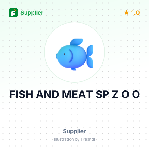 FISH AND MEAT SP Z O O – summary card, no photo uploaded yet