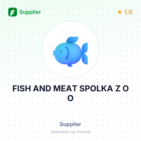 FISH AND MEAT SPOLKA Z O O – summary card, no photo uploaded yet