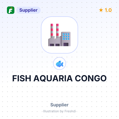 FISH AQUARIA CONGO – summary card, no photo uploaded yet
