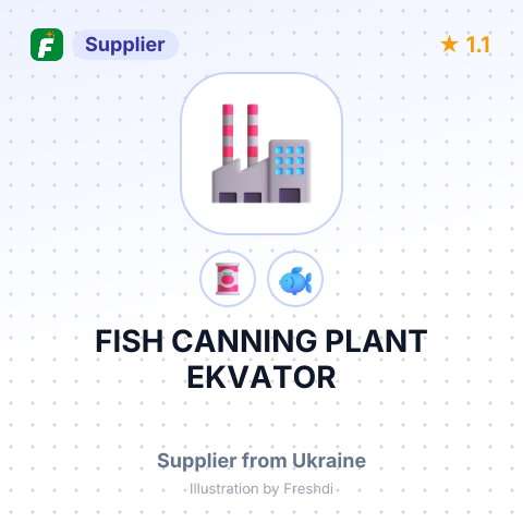 FISH CANNING PLANT EKVATOR – summary card, no photo uploaded yet