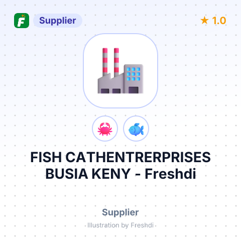 FISH CATHENTRERPRISES BUSIA KENY – summary card, no photo uploaded yet