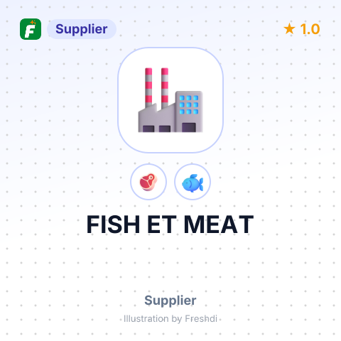 FISH ET MEAT – summary card, no photo uploaded yet