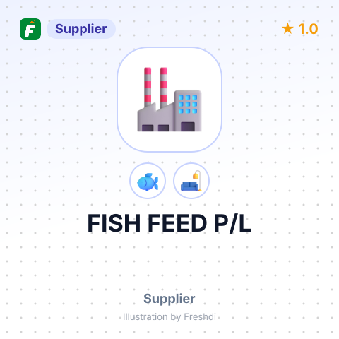 FISH FEED P/L – summary card, no photo uploaded yet