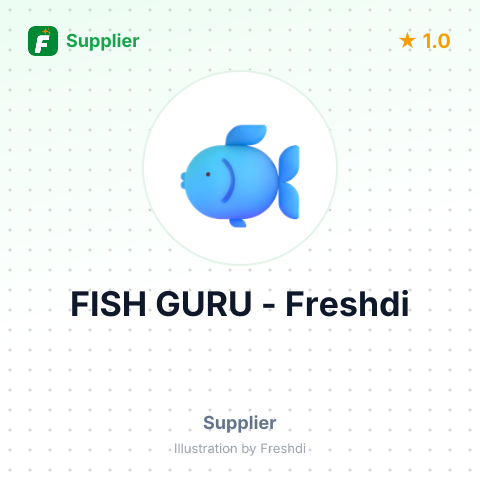 FISH GURU – summary card, no photo uploaded yet