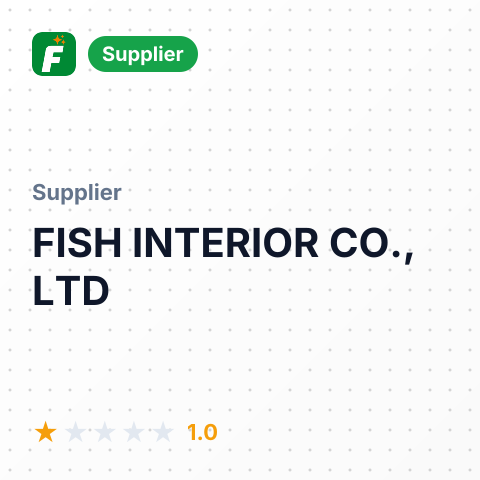 FISH INTERIOR CO., LTD – summary card, no photo uploaded yet