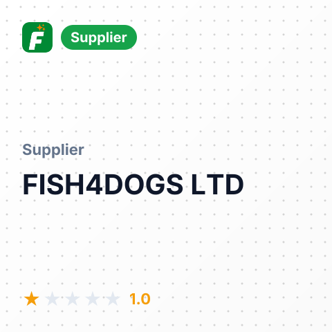FISH4DOGS LTD – summary card, no photo uploaded yet