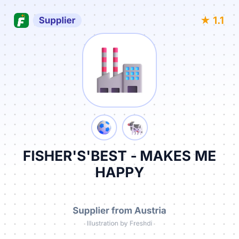 FISHER'S'BEST - MAKES ME HAPPY – summary card, no photo uploaded yet