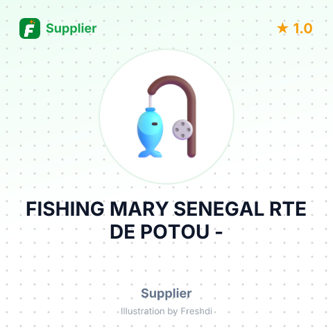 FISHING MARY SENEGAL RTE DE POTOU - – summary card, no photo uploaded yet