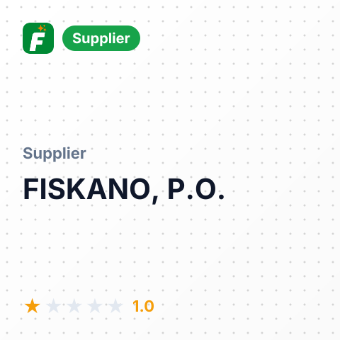 FISKANO, P.O. – summary card, no photo uploaded yet