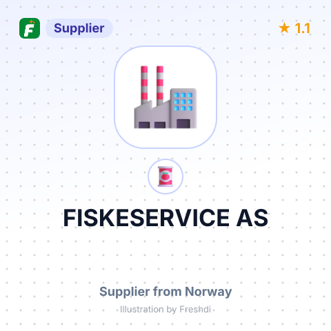 FISKESERVICE AS – summary card, no photo uploaded yet