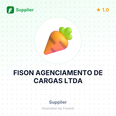 FISON AGENCIAMENTO DE CARGAS LTDA – summary card, no photo uploaded yet