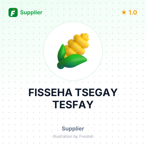 FISSEHA TSEGAY TESFAY – summary card, no photo uploaded yet