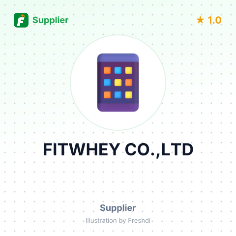 FITWHEY CO.,LTD – summary card, no photo uploaded yet