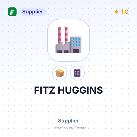 FITZ HUGGINS – summary card, no photo uploaded yet