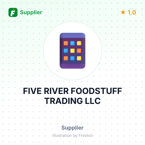 FIVE RIVER FOODSTUFF TRADING LLC – summary card, no photo uploaded yet