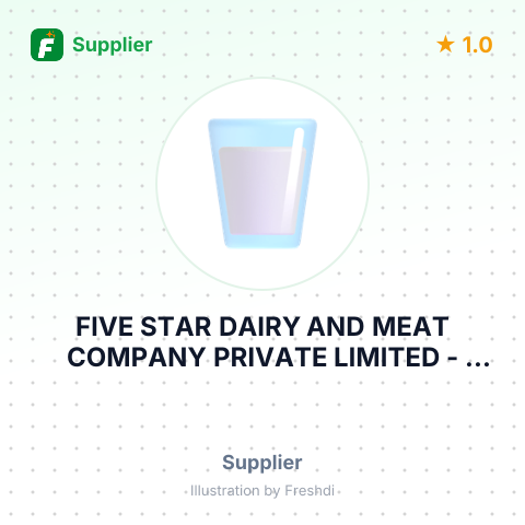 FIVE STAR DAIRY AND MEAT COMPANY PRIVATE LIMITED – summary card, no photo uploaded yet