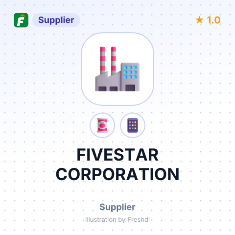 FIVESTAR CORPORATION – summary card, no photo uploaded yet
