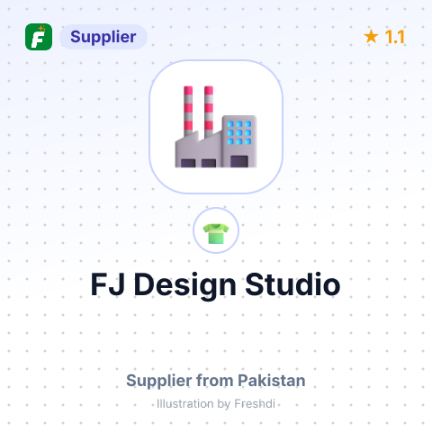FJ Design Studio – summary card, no photo uploaded yet