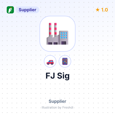 FJ Sig – summary card, no photo uploaded yet