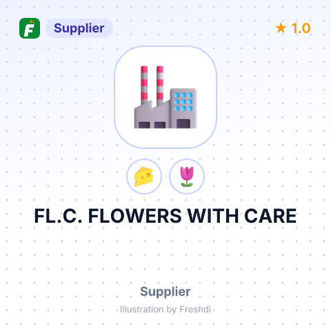 FL.C. FLOWERS WITH CARE – summary card, no photo uploaded yet
