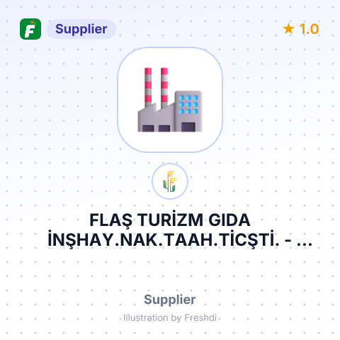 FLAŞ TURİZM GIDA İNŞHAY.NAK.TAAH.TİCŞTİ. – summary card, no photo uploaded yet