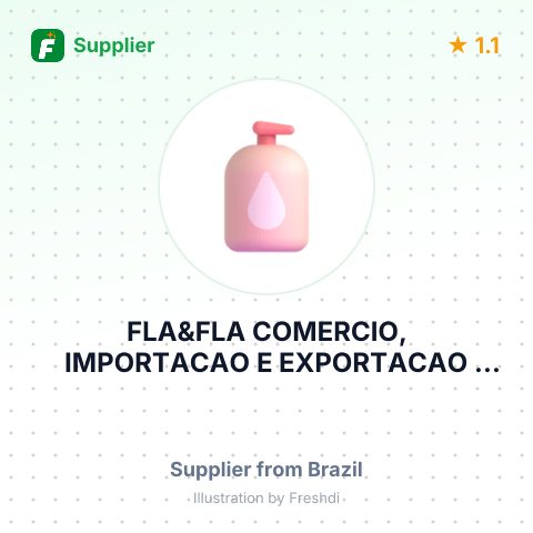 FLA&FLA COMERCIO, IMPORTACAO E EXPORTACAO LTDA – summary card, no photo uploaded yet