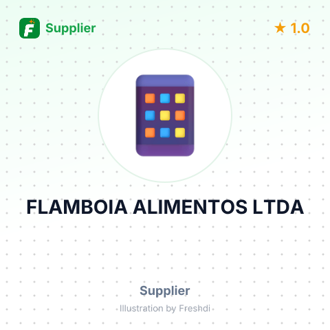 FLAMBOIA ALIMENTOS LTDA – summary card, no photo uploaded yet