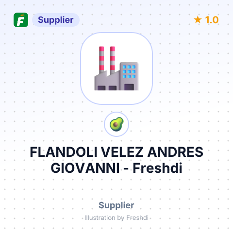 FLANDOLI VELEZ ANDRES GIOVANNI – summary card, no photo uploaded yet