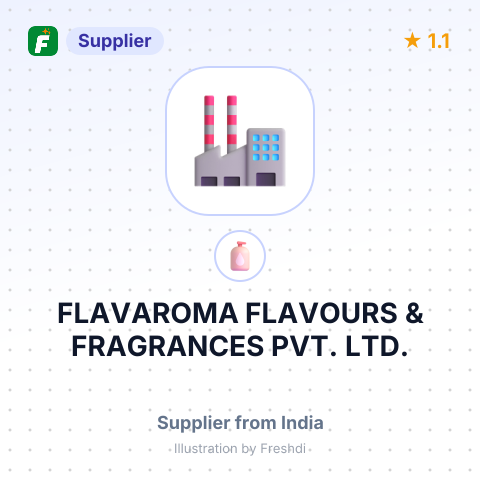 FLAVAROMA FLAVOURS & FRAGRANCES PVT. LTD. – summary card, no photo uploaded yet